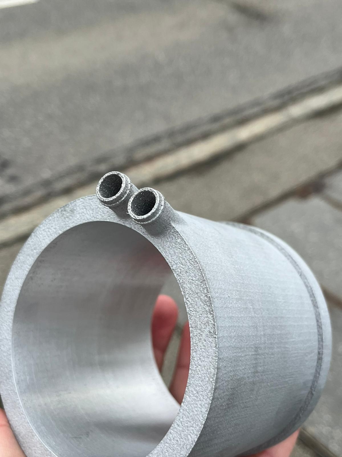 LPBF printed cooling case